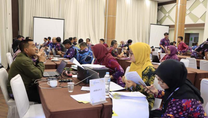 Sebagai Bentuk Pengawasan, Inspektorat Lakukan Riviu RKA Perubahan