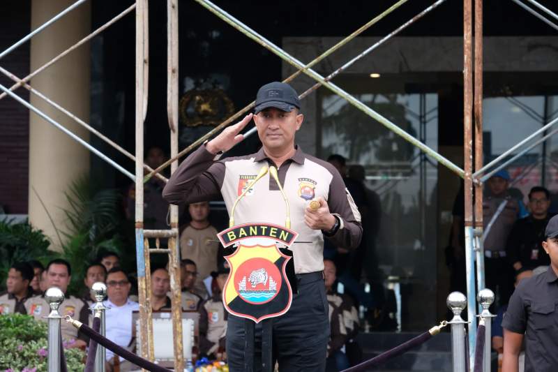 HUT Bhayangkara Ke 79 Polda Banten Gelar Bakti Sosial Dan Lomba Berburu