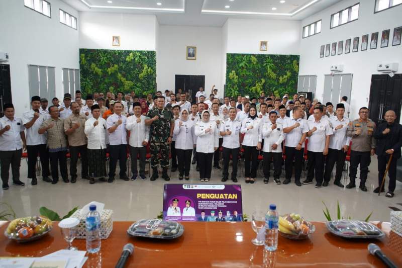 Wabup Perkuat POSBAKUM untuk Masyarakat Desa Kecamatan Tigaraksa