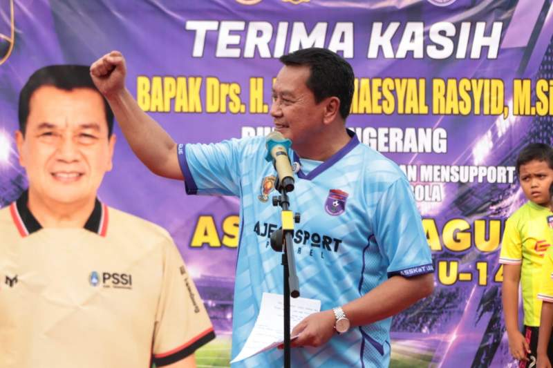 Buka Asskat League 2026, Bupati Tangerang: Jadi Ajang Bidik Bibit Muda Menuju Pentas Nasional