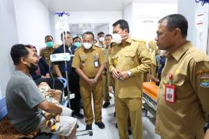 Bupati Tangerang Kunjungi Bayi Penderita TBC di RSUD Balaraja