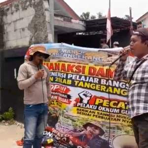 Jon Pera dan Catur Desak Dugaan Pelecehan Seksual di SMA Negeri 25 Tangerang Diusut Tuntas