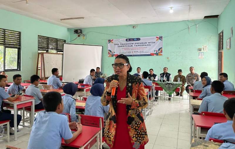 TPM Gelar Talk Show Preneur dengan SMKN 9 Kabupaten Tangerang