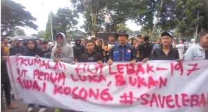 HUT Lebak ke-197 Ricuh, IMALA Bakar Ban dan Ledakkan Gelombang Protes di Depan Pendopo Bupati