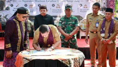 Bupati Tangerang Buka Festival Kampung Budaya Kemuning