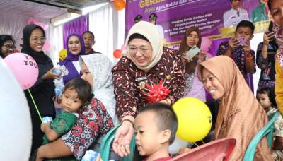 Wabup Intan: Pelaksanaan Program Gerebek Posyandu Tulip 5 Jambe Perkuat Layanan Kesehatan Ibu dan Anak