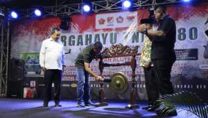 Sekda Hadiri Pembukaan Pameran Alusista dan Pasar Raya Kodim 0510 Tigaraksa