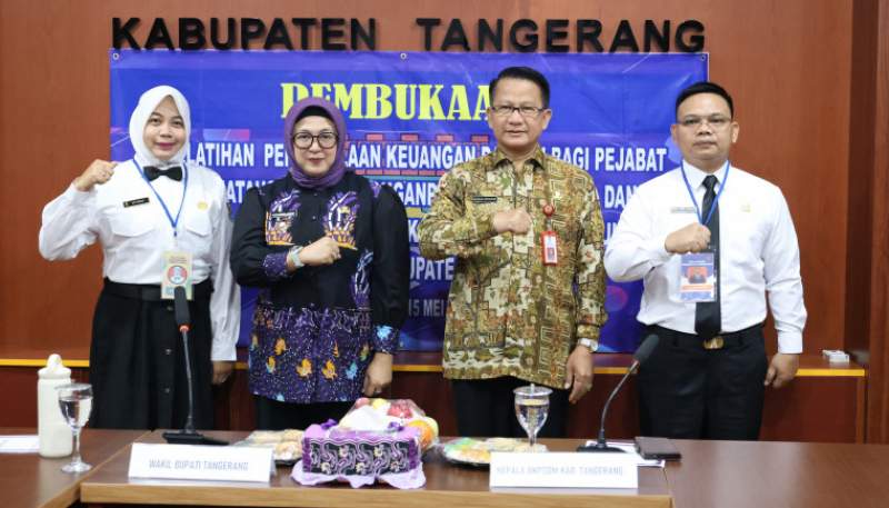 Hadapi Era Digital, ASN Kabupaten Tangerang Ikuti Pelatihan Pengelolaan Keuangan dan Kehumasan