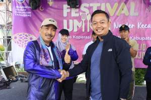 Puncak festival UMKM Ngider Kecamatan, Disambut Antusias Warga Kronjo