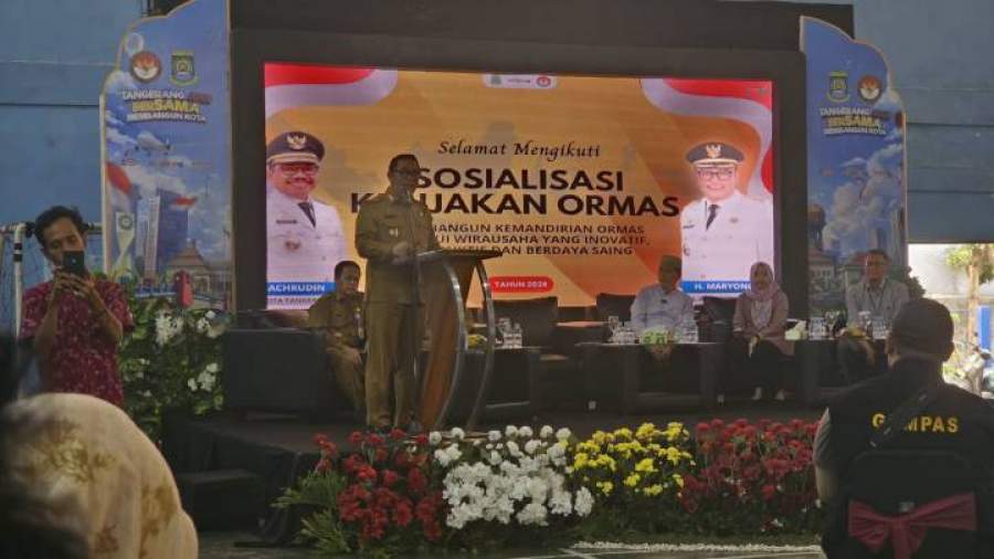 Kesbangpol Kota Tangerang Dorong Kemandirian Ekonomi dan Aksi Nyata Keorganisasian