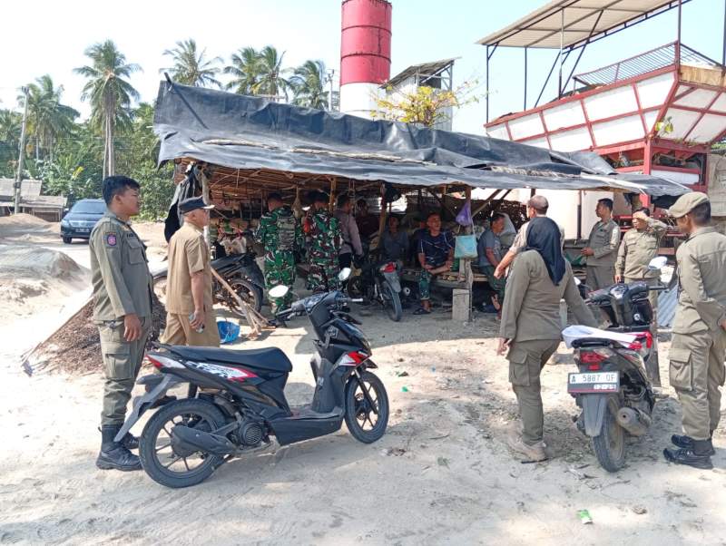 Foto: Satpol PP Kabupaten Lebak Sidak Ke Lokasi Galian Pasir Ilegal di Lebak Selatan