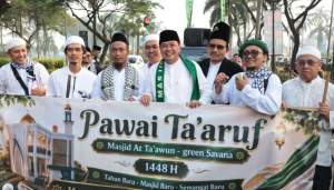 Perkuat Silaturahmi dan Ukhuwah Islamiyah, Bupati Tangerang Lepas Pawai Ta&rsquo;aruf 1 Muharram di Citra Raya