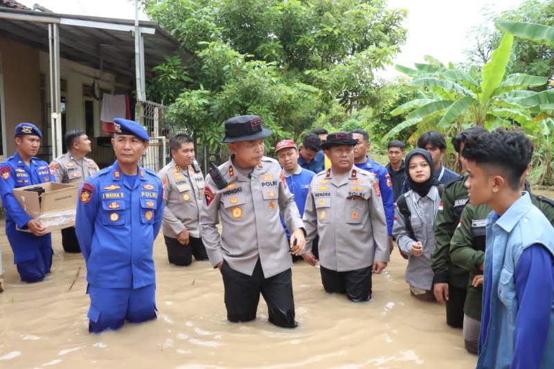 Kapolda Banten Pastikan Kesiapan Penanganan Banjir di Cilegon