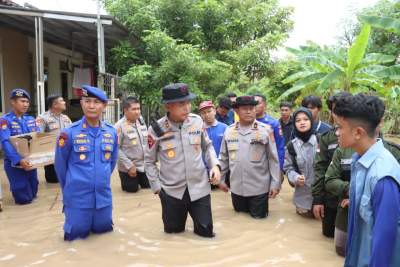 Kapolda Banten Pastikan Kesiapan Penanganan Banjir di Cilegon