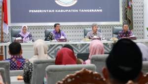 Bupati Tangerang Buka Rakor Pembentukan Posbankum Desa/Kelurahan