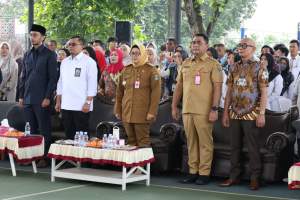 Wabup Intan Bersama Dirjen PAUD Resmikan Revitalisasi Lapangan Sekolah Islamic Village