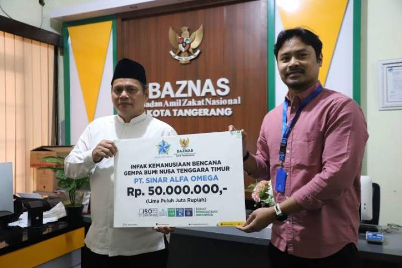 BAZNAS Kota Tangerang Buka Penggalangan Dana untuk Korban Bencana NTT