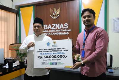 BAZNAS Kota Tangerang Buka Penggalangan Dana untuk Korban Bencana NTT