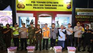 Pantau Perayaan Malam Natal, Bupati Tangerang Pastikan Aman dan Kondusif