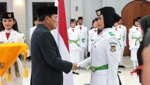 Bupati Tangerang Kukuhkan 54 Paskibraka Kabupaten Tangerang