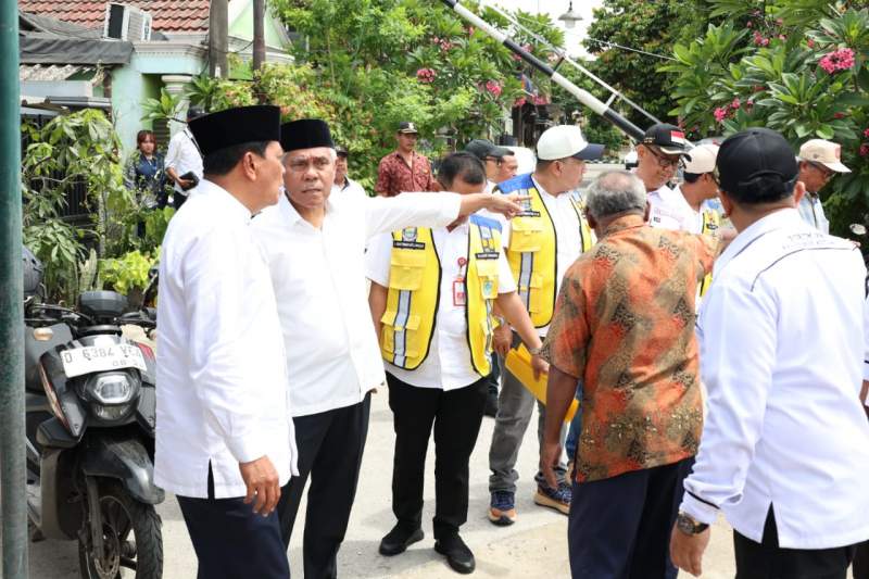 Bupati Tangerang Tinjau RW 11 Villa Tangerang Elok, Serap Aspirasi Warga Terkait Permasalahan Banjir