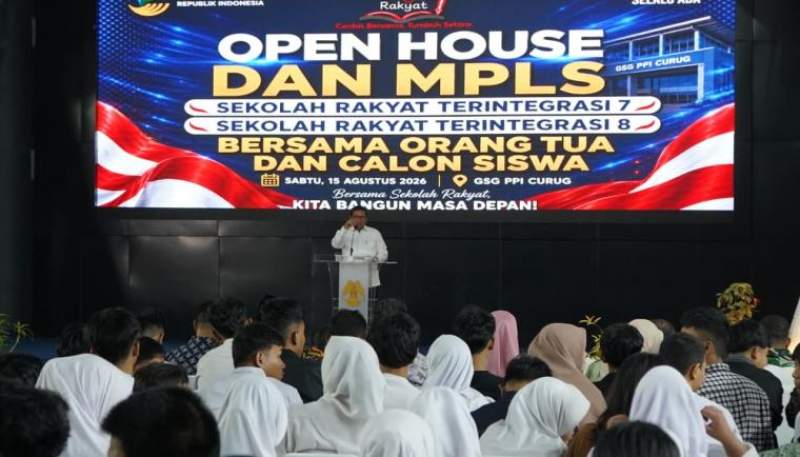 MPLS dan Open House Sekolah Rakyat di PPI Curug Perkuat Kolaborasi Pendidikan dan Masa Depan Anak