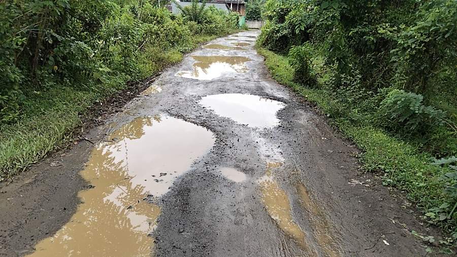 Jalan Desa Hancur, Dana Desa Terpangkas Kopdes: Kades Cilangkap Blak-blakan, Warga Terancam Celaka