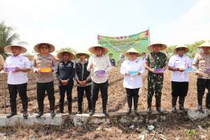Wujudkan Kemandirian Pangan, Pemkab dan Polresta Tangerang Ajak Petani Tanam Jagung Hibrida