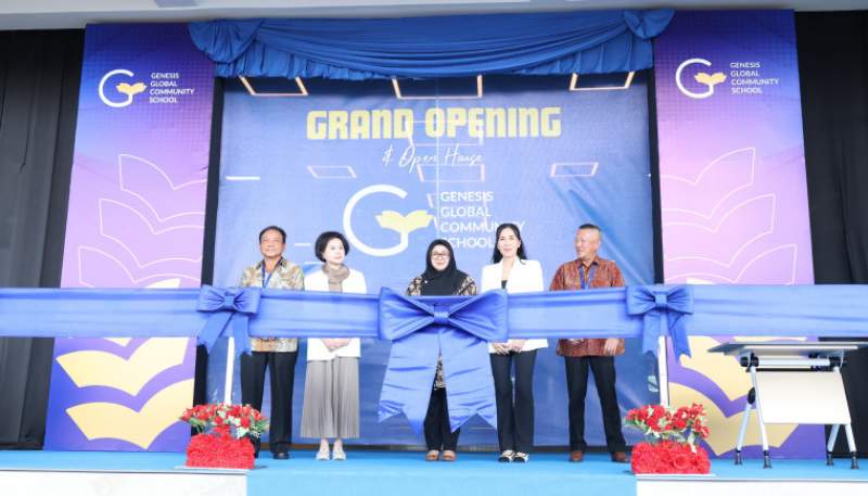 Hadirkan Pendidikan Berkualitas, Wabup Intan Resmikan Genesis Global Community School