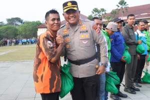 Polresta Tangerang Satukan Buruh, Ojol, TNI hingga Tokoh Agama dalam Sabuk Kamtibmas