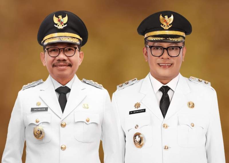 Presiden Prabowo Resmi Lantik Sachrudin dan Maryono Menjadi Wali Kota dan Wakil Wali Kota Tangerang