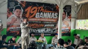 Milad ke-19 GANAS Banten, Kukuhkan Duta Anti Narkoba Kota Serang
