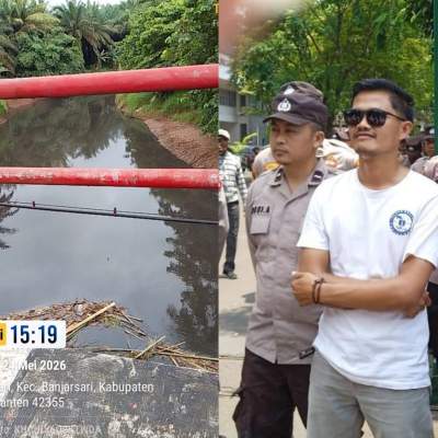 Diduga Cemari Sungai Ciliman, Limbah Efluen PTPN Kertajaya Tuai Kecaman Ormas BBP