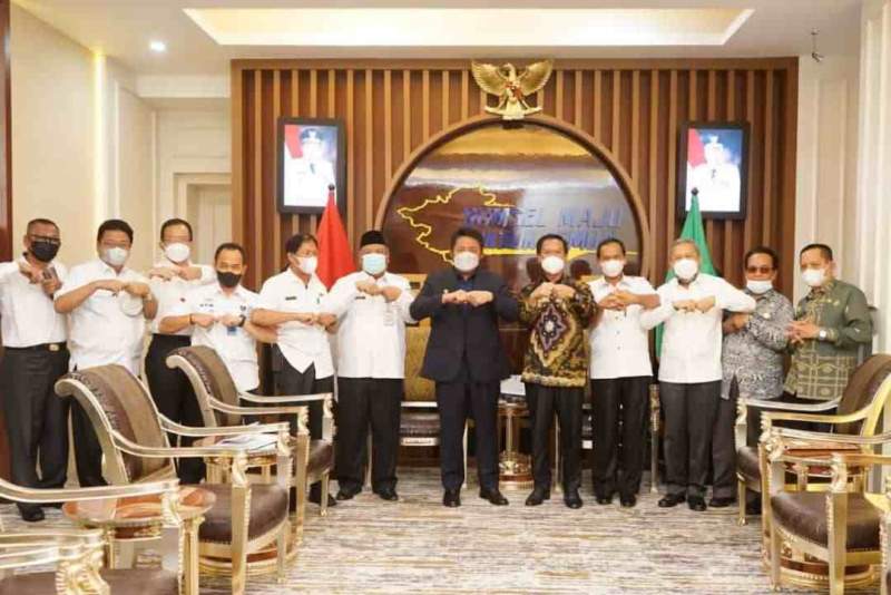 Sekda OKU Hadiri Audiensi Dalam Rangka Sinkronisasi PORPROV Sumsel ke-XIII Bersama Gubernur Sumsel