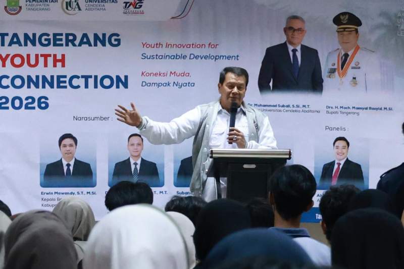 Generasi Muda Jadi Ujung Tombak Pembangunan, Bupati Maesyal Dorong Inovasi Lewat Tangerang Youth Connection 2026