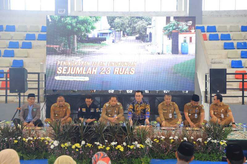 Pembangunan di Kecamatan Pinang Capai Puncak, 23 Jembatan dan 49 PJU Dibangun