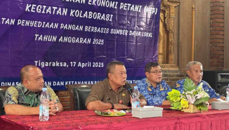 Tangani Kemiskinan Ekstrem, DPKP Kabupaten Tangerang Bentuk Kelompok Ekonomi Petani di 10 Desa