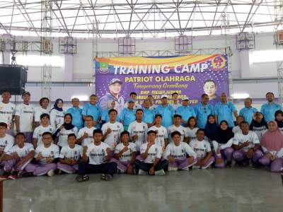 Wakil Bupati Buka Training Camp Atlet Kabupaten Tangerang