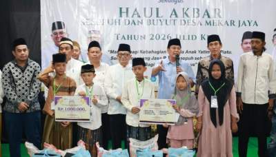Bupati Tangerang Ajak Masyarakar Desa Mekar Jaya Sepatan Jaga Kerukunan dan Keharmonisan