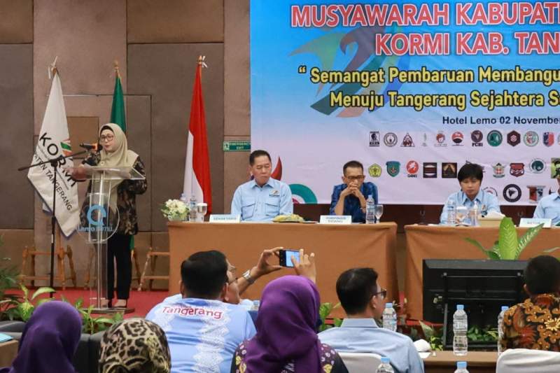 Terpilih Pimpin KORMI Tangerang, Wabup Intan Dorong Gerakan Olahraga Masyarakat yang Sehat dan Produktif