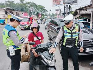 Operasi Patuh Maung 2026, Satlantas Polres Lebak Tertibkan Pelanggar Lalu Lintas
