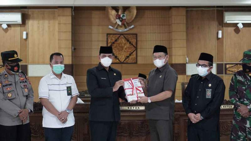 Plh Bupati Hadiri Rapat Paripurna DPRD Kabupaten OKU