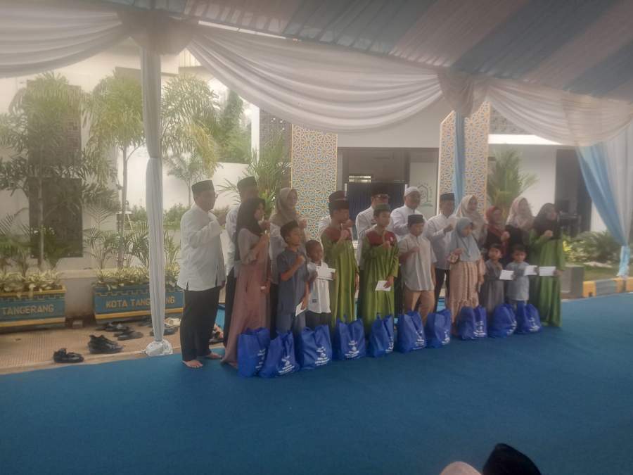 Perumda Tirta Benteng Gelar Buka Puasa Bersama dan Santuni Anak Yatim, Dihadiri Wakil Wali Kota Tangerang