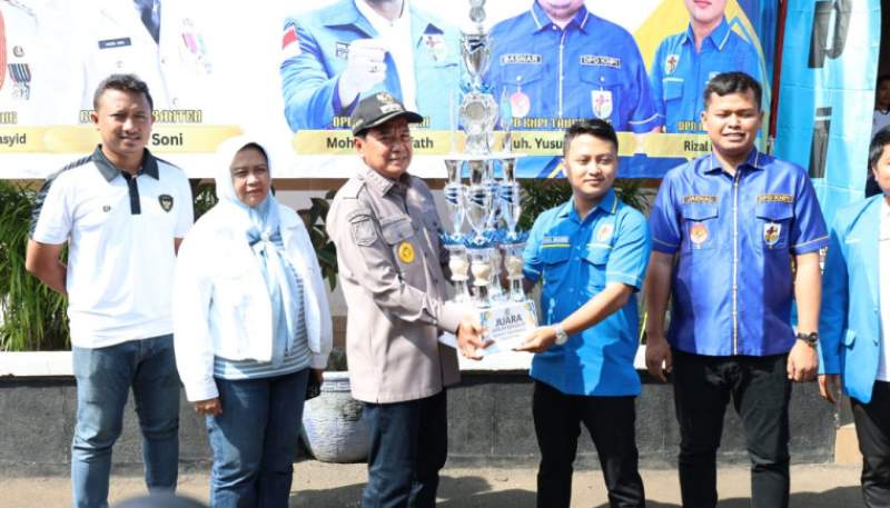 Bupati Tangerang Buka Lomba LKBB KNPI Mauk, Tekankan Disiplin dan Kepemimpinan Pemuda