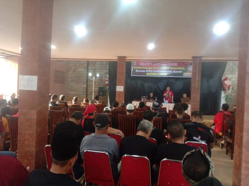 DPRD Banten Sosialisasikan 10 Raperda Prioritas 2025 di Kota Tangerang