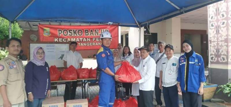 Pemkot Tangerang Distribusikan 10.690 Nasi Bungkus dan Ratusan Paket Logistik ke Warga Terdampak