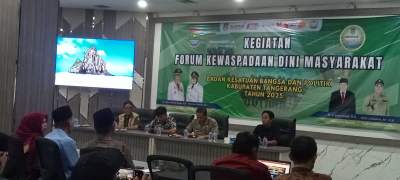 Sinergi Kesbangpol dan FKDM Perkuat Keamanan Wilayah Tangerang