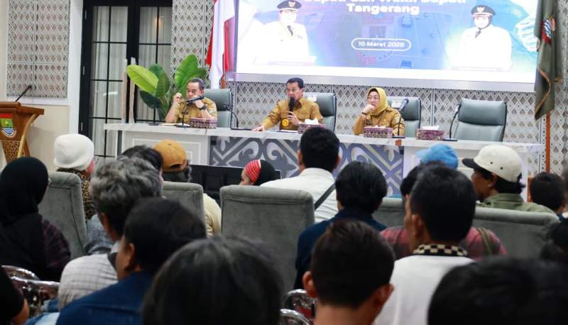 Satu Tahun Maesyal&ndash;Intan Memimpin, Kabupaten Tangerang Catat Progres Pembangunan dan Ekonomi Meningkat
