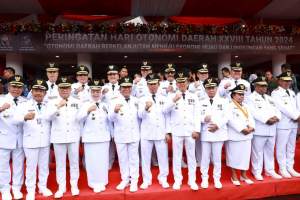 Pj Bupati Tangerang Hadiri Peringatan Hari Otonomi Daerah Tingkat Nasional