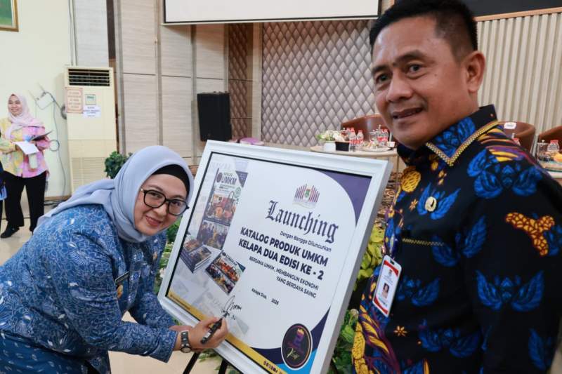Wabup Intan Minta Pengurus UMKM Kecamatan Kelapa Dua Harus Kreatif dan Inovatif Bantu Pelaku Usaha UMKM